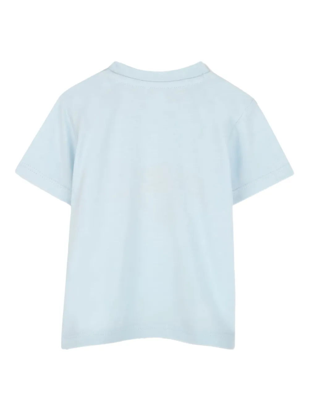 Kenzo Kids Tiger Head T-shirt met korte mouwen Blauw
