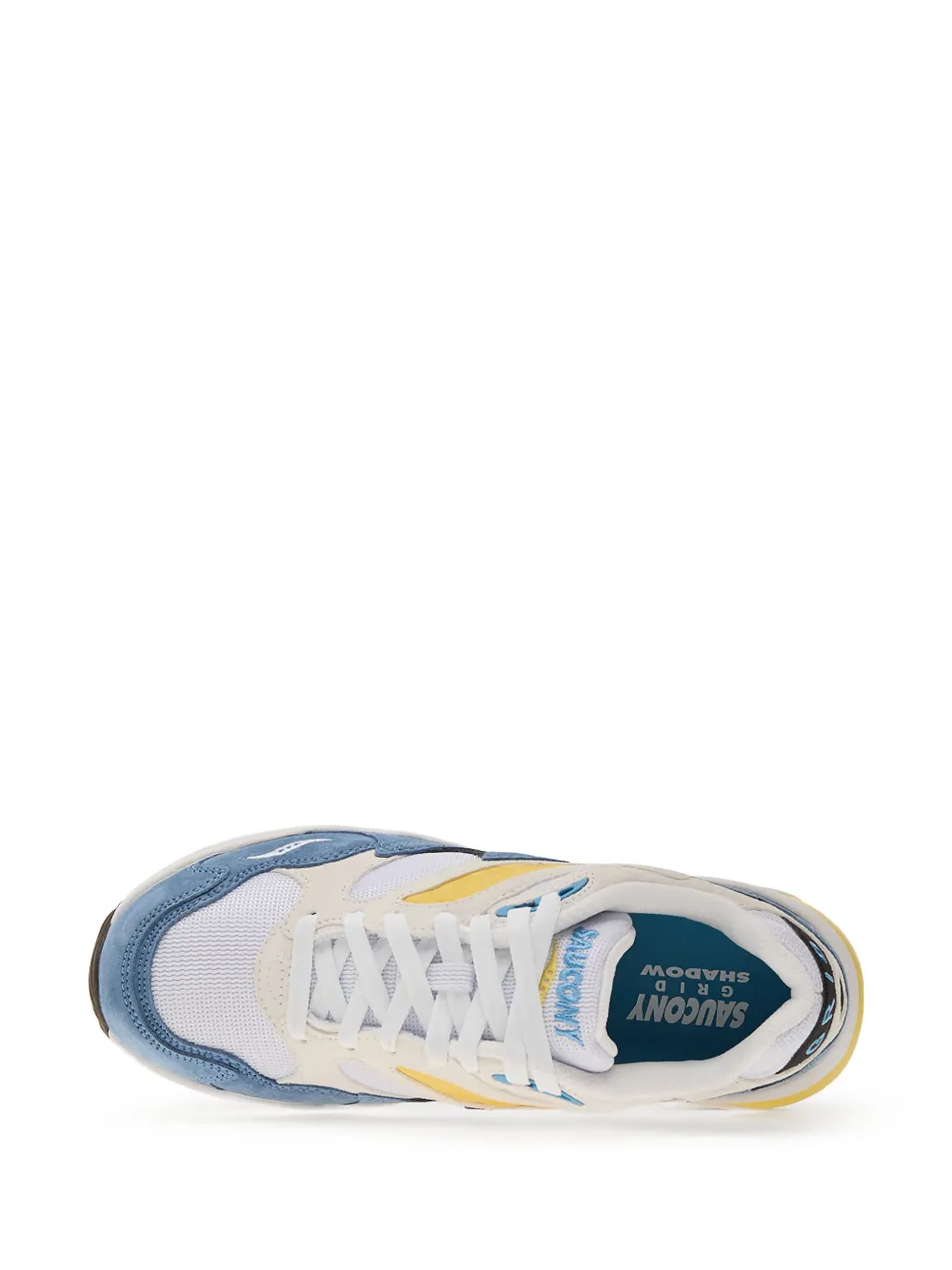 Saucony chunky-sole suede sneakers White