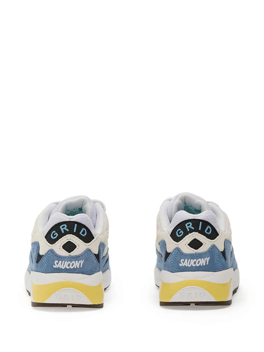 Saucony chunky-sole suede sneakers White