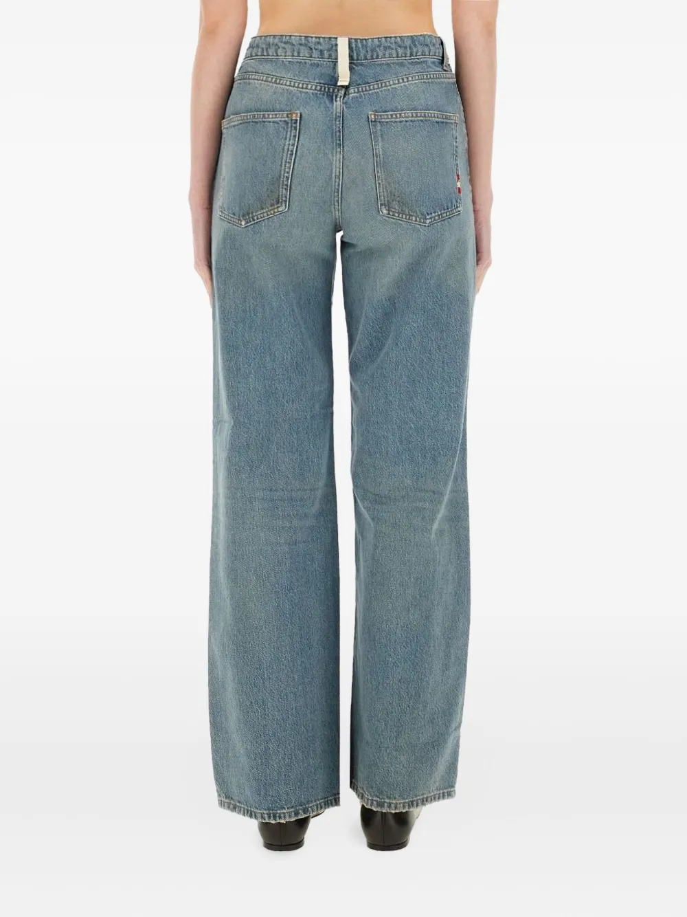 AMISH Katoenen jeans Blauw