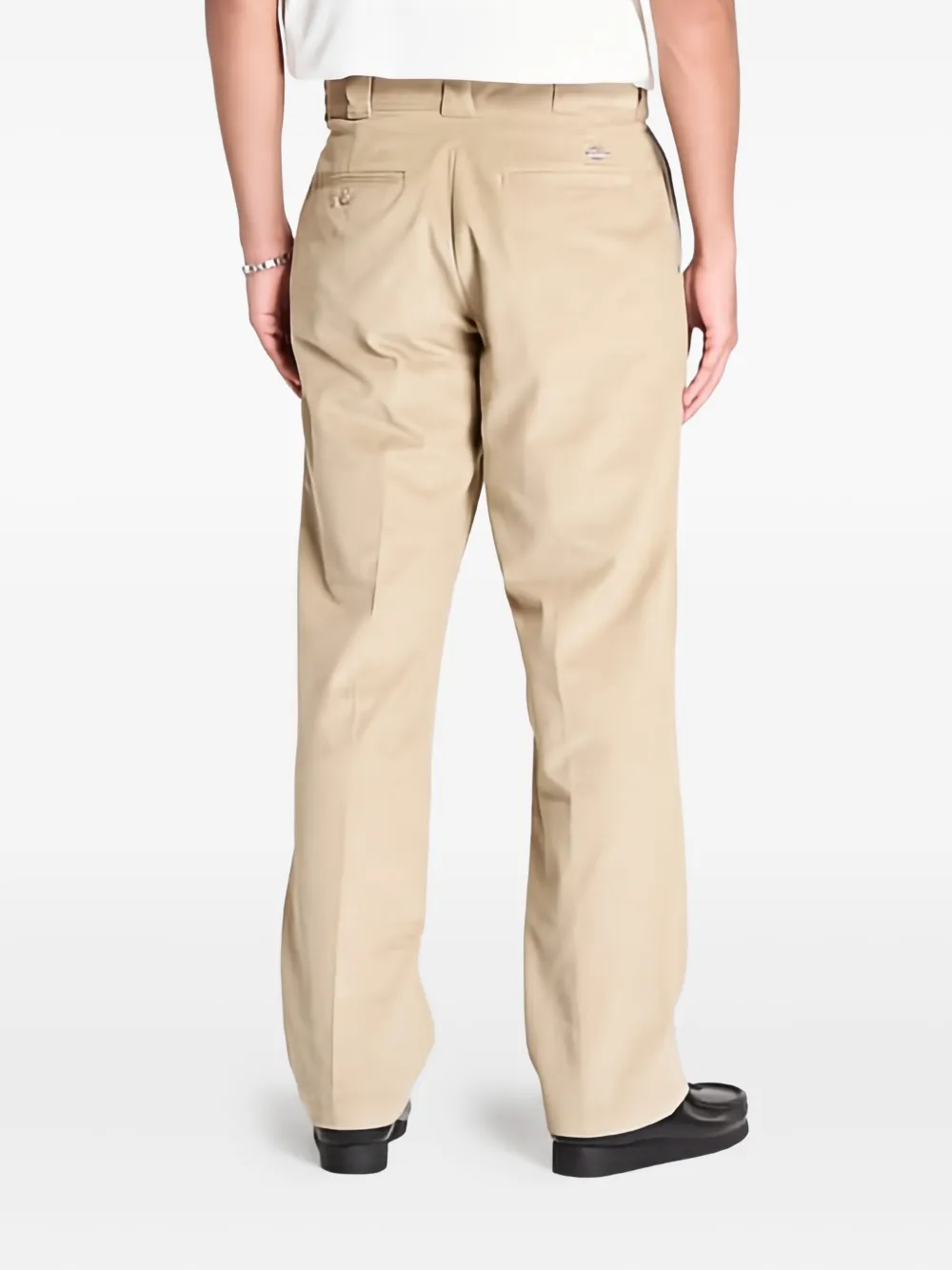 Dickies Darted Chino Trousers In Neutral