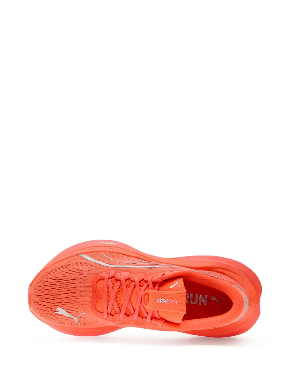 PUMA mesh-panelled sneakers Orange