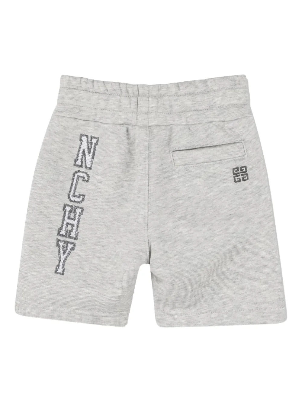 Givenchy Kids Shorts met geborduurd logo Grijs