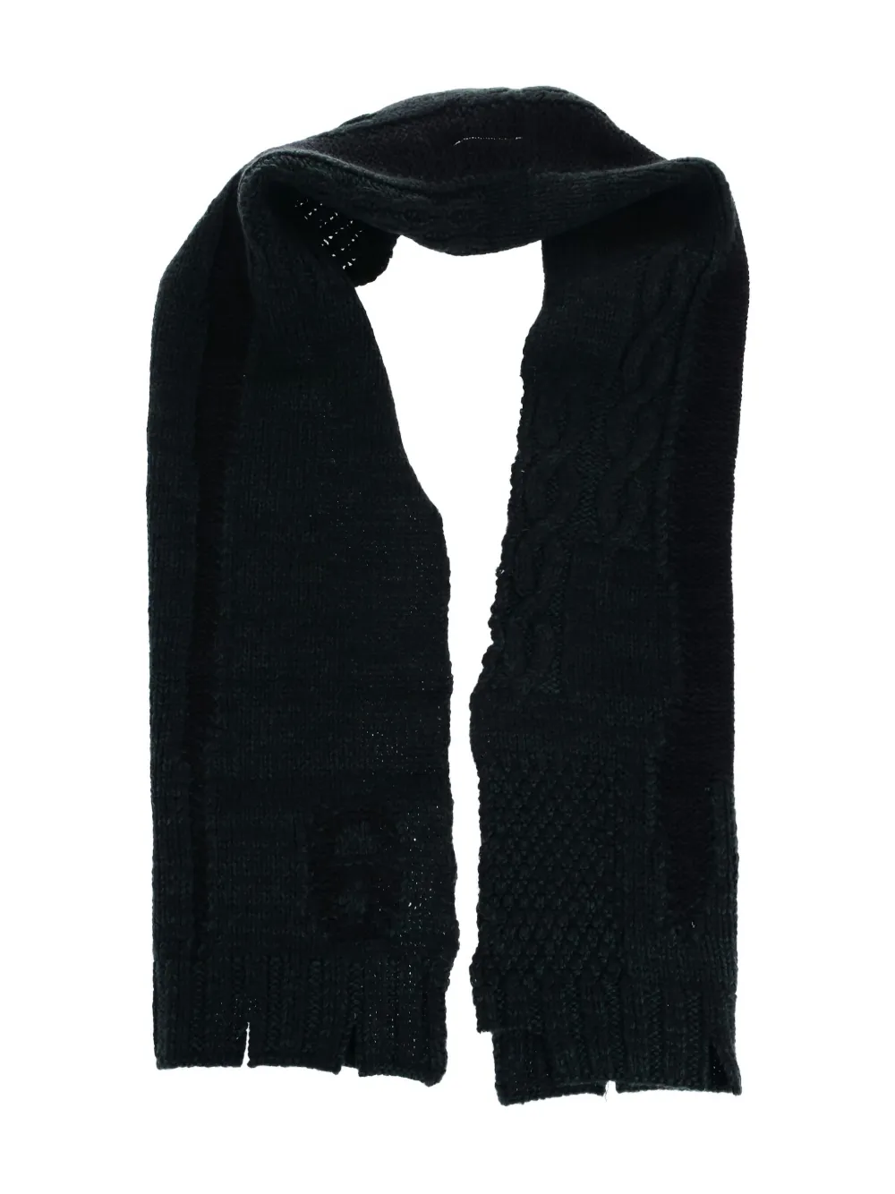 Maison Margiela ウーブン スカーフ - グリーン Maison Margiela ウーブン スカーフ - グリーン