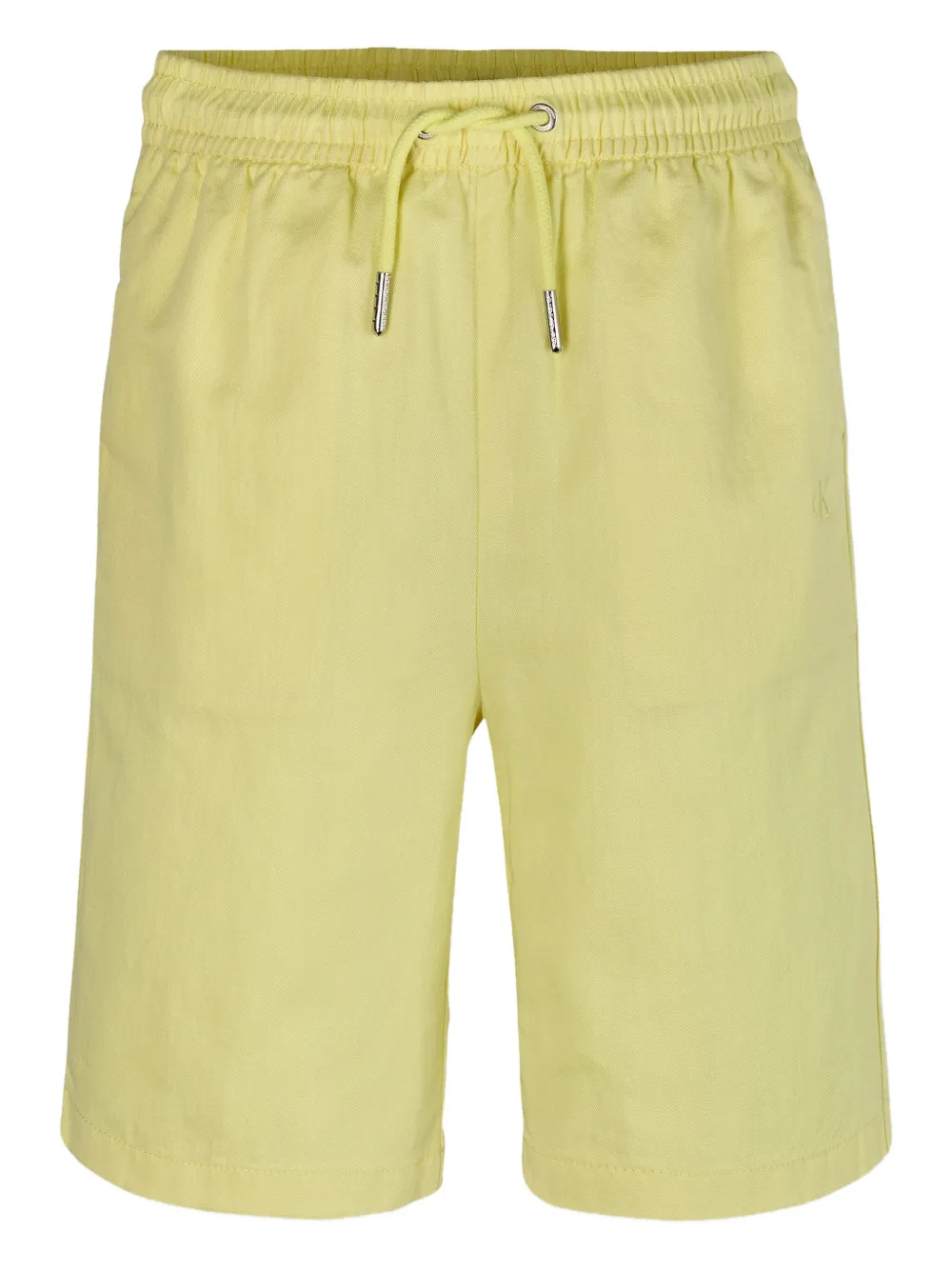 Calvin Klein Kids Shorts met elastische taille Geel