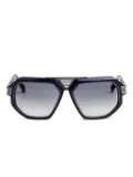 Cazal hexagonal-frame sunglasses - Black