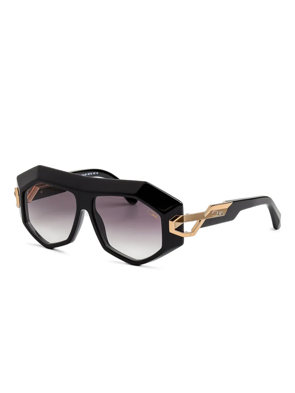 Cazal octagonal-frame sunglasses - Zwart