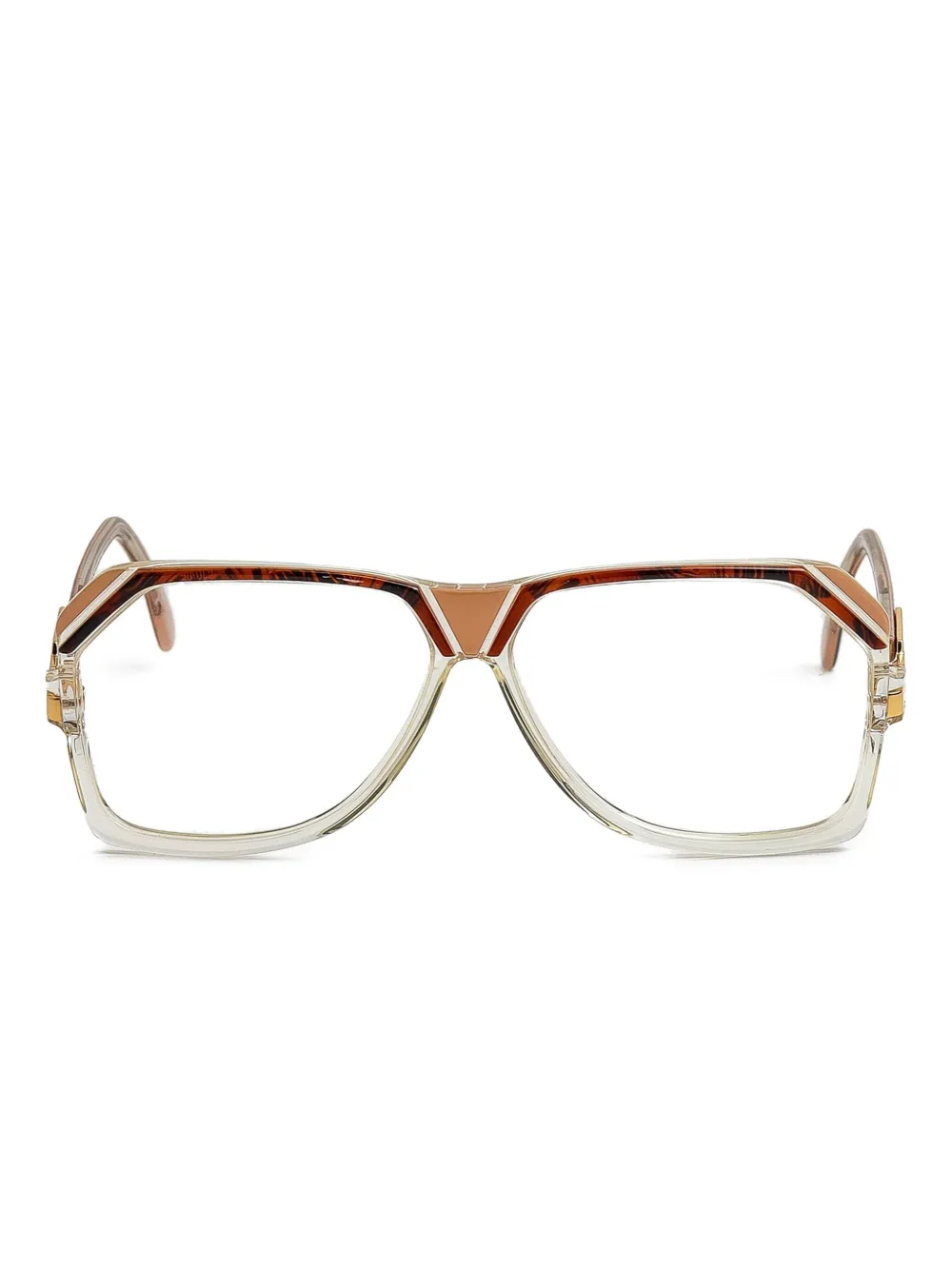 Cazal tortoiseshell oversized glasses | tons neutres | Image 1