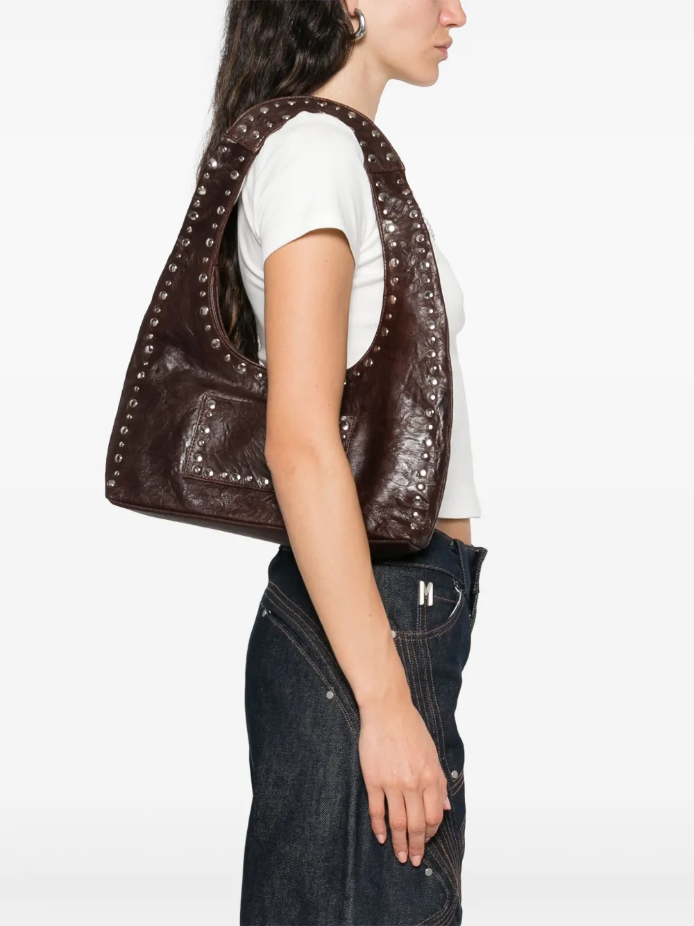 Gimaguas Franca shoulder bag - Bruin