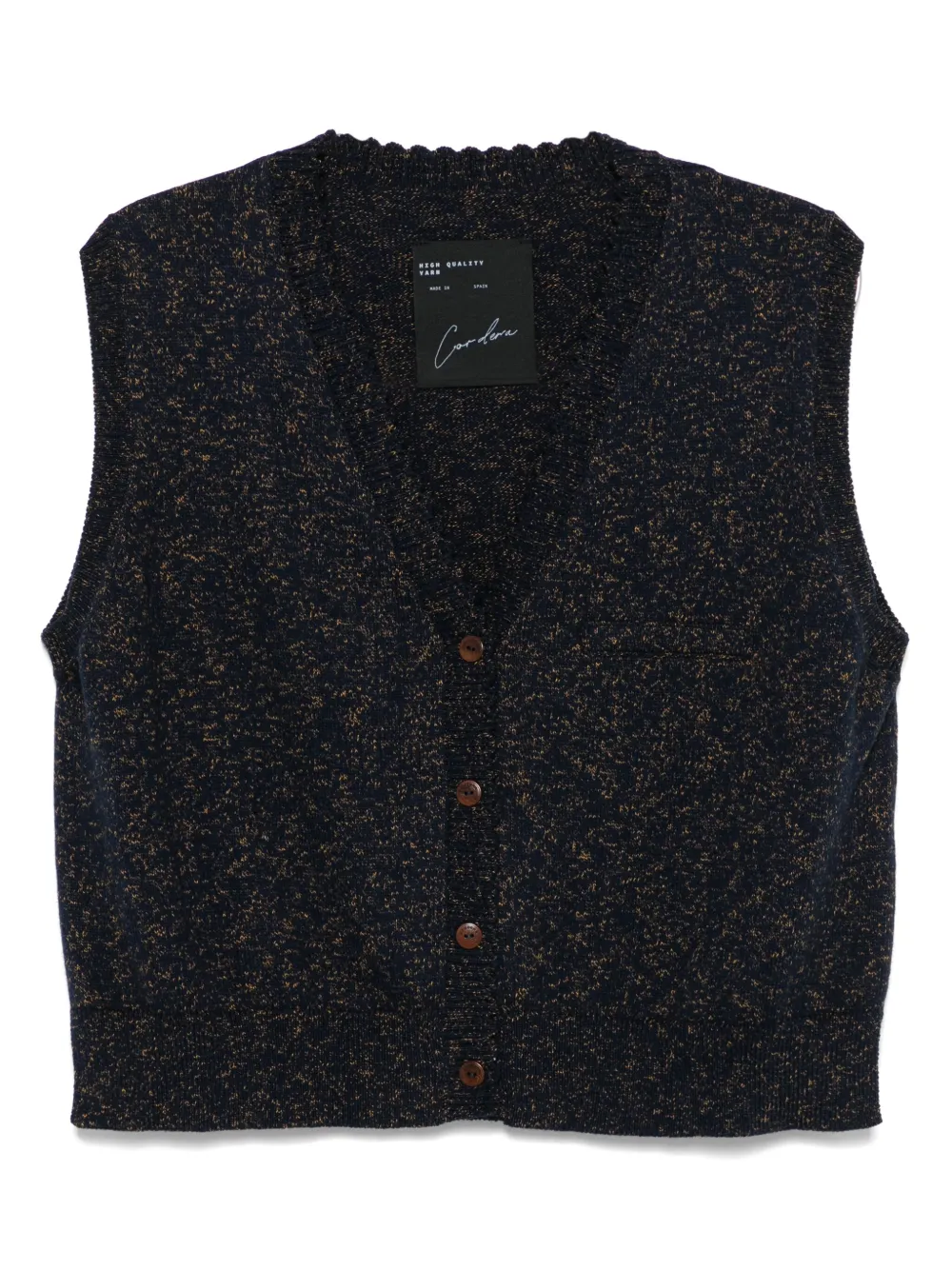 Cordera Flecked waistcoat | Blue | Image 1
