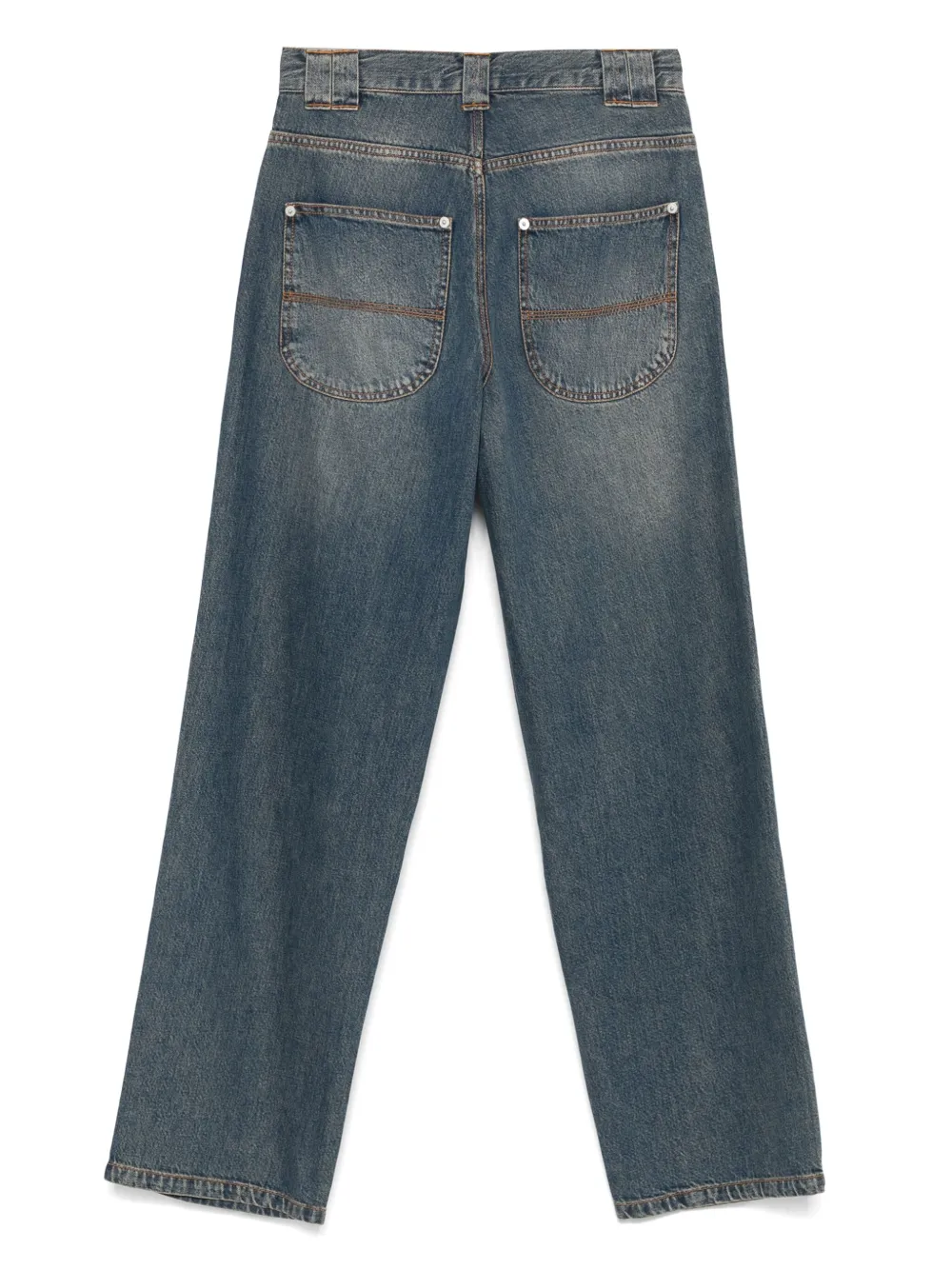 Gimaguas wide-leg jeans - Blauw