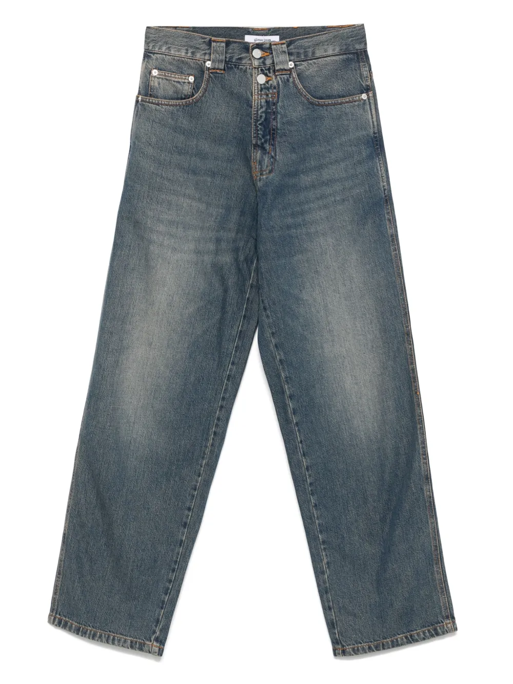 Gimaguas wide-leg jeans - ブルー Gimaguas wide-leg jeans - ブルー