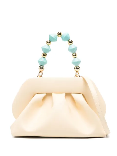 Themoirè bead-embellished tote bag