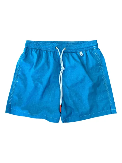 Isaia drawstring swim shorts