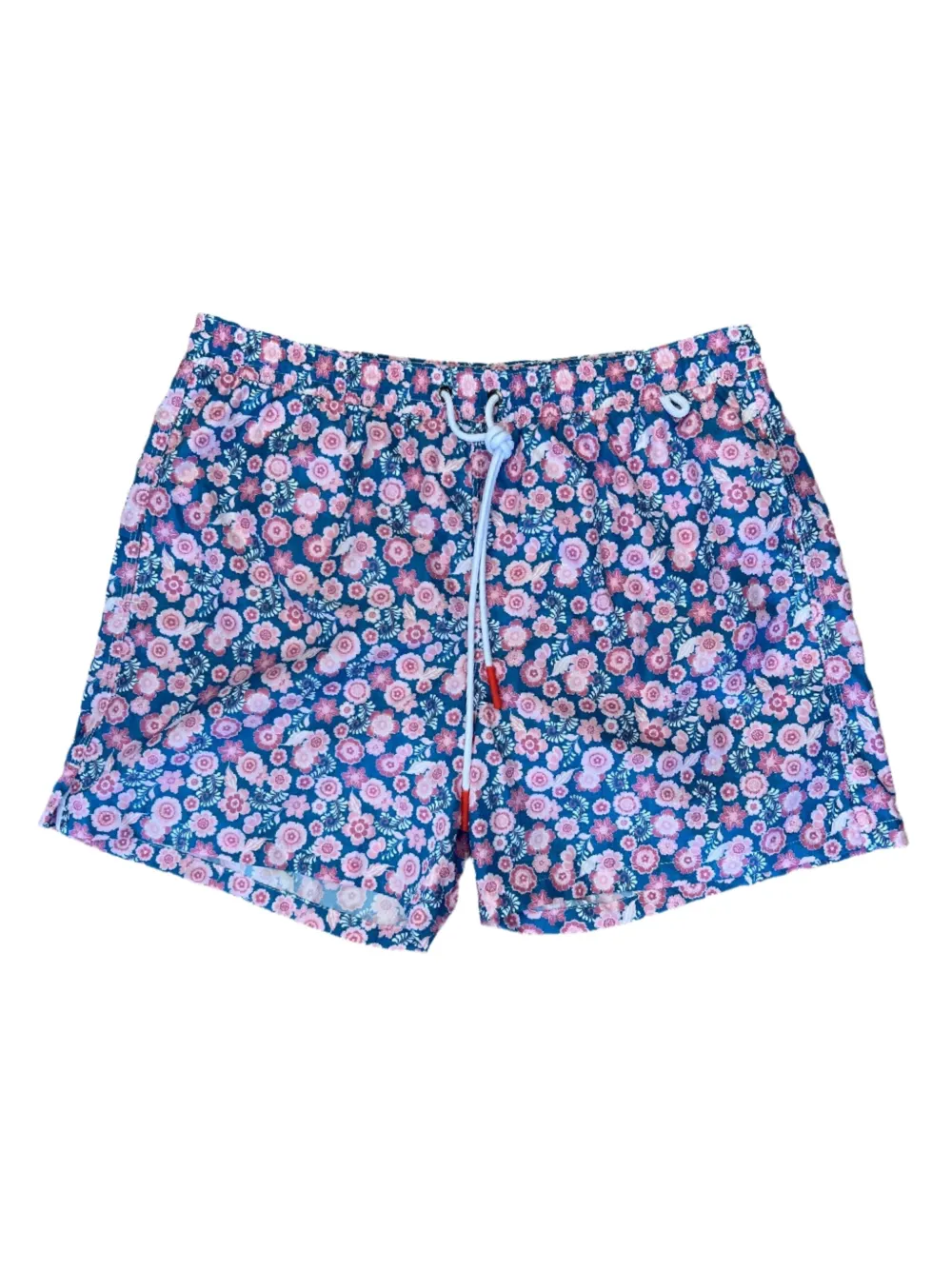 Isaia shorts de playa con estampado floral | azul | Image 1