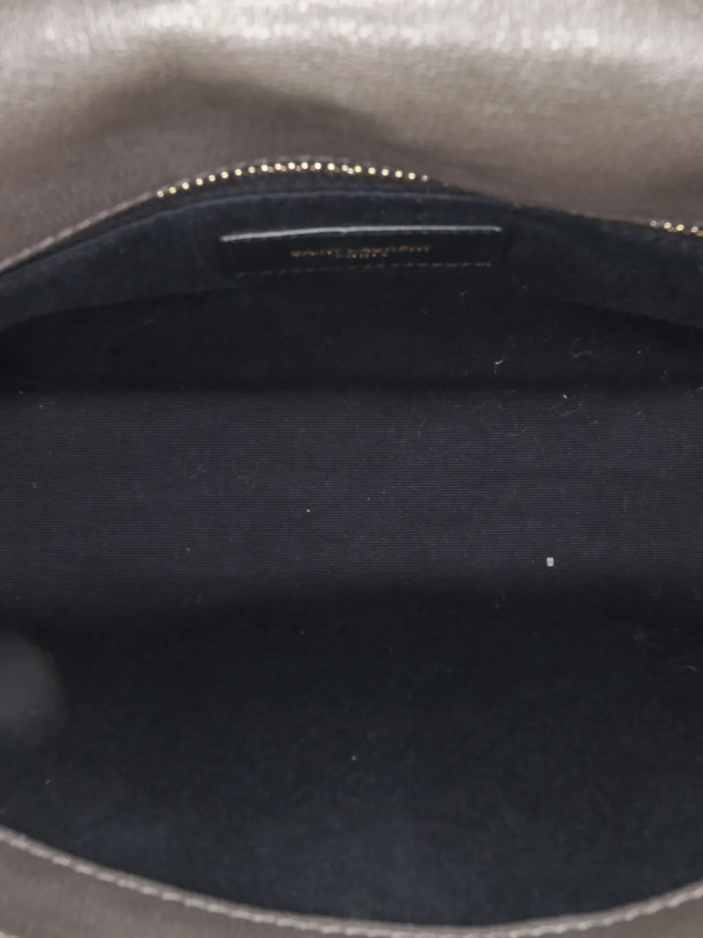 Pre-owned Saint Laurent 2020 Mini Quilted Lambskin Becky Chain Shoulder Bag