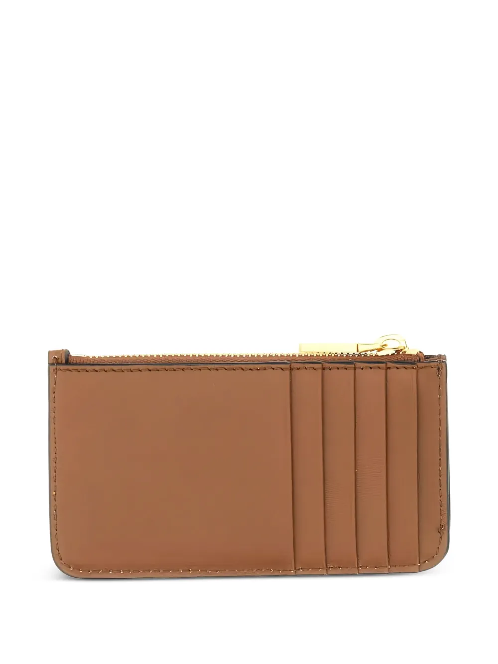 Bally Pasjeshouder met streepdetail Bruin