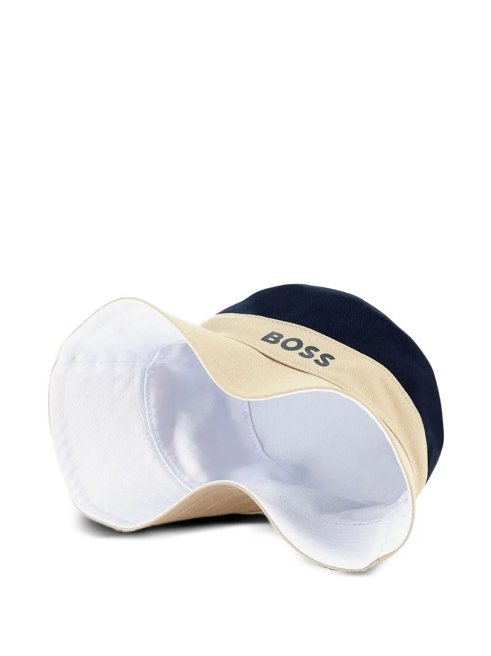 BOSS Kidswear Omkeerbare vissershoed Wit