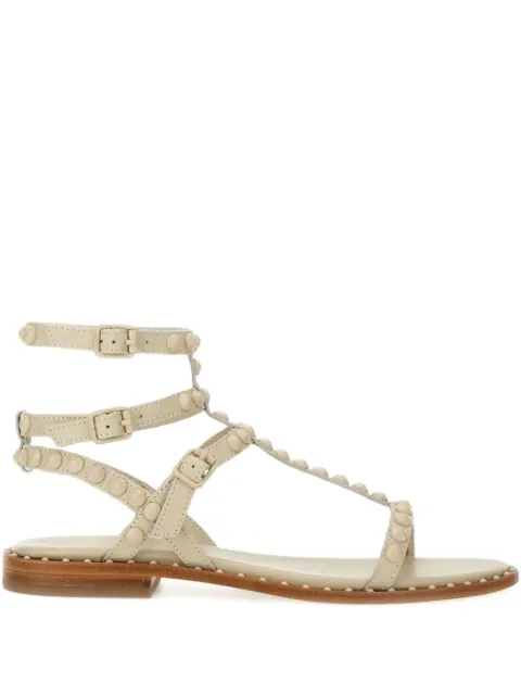 Ash studded leather flat sandals
