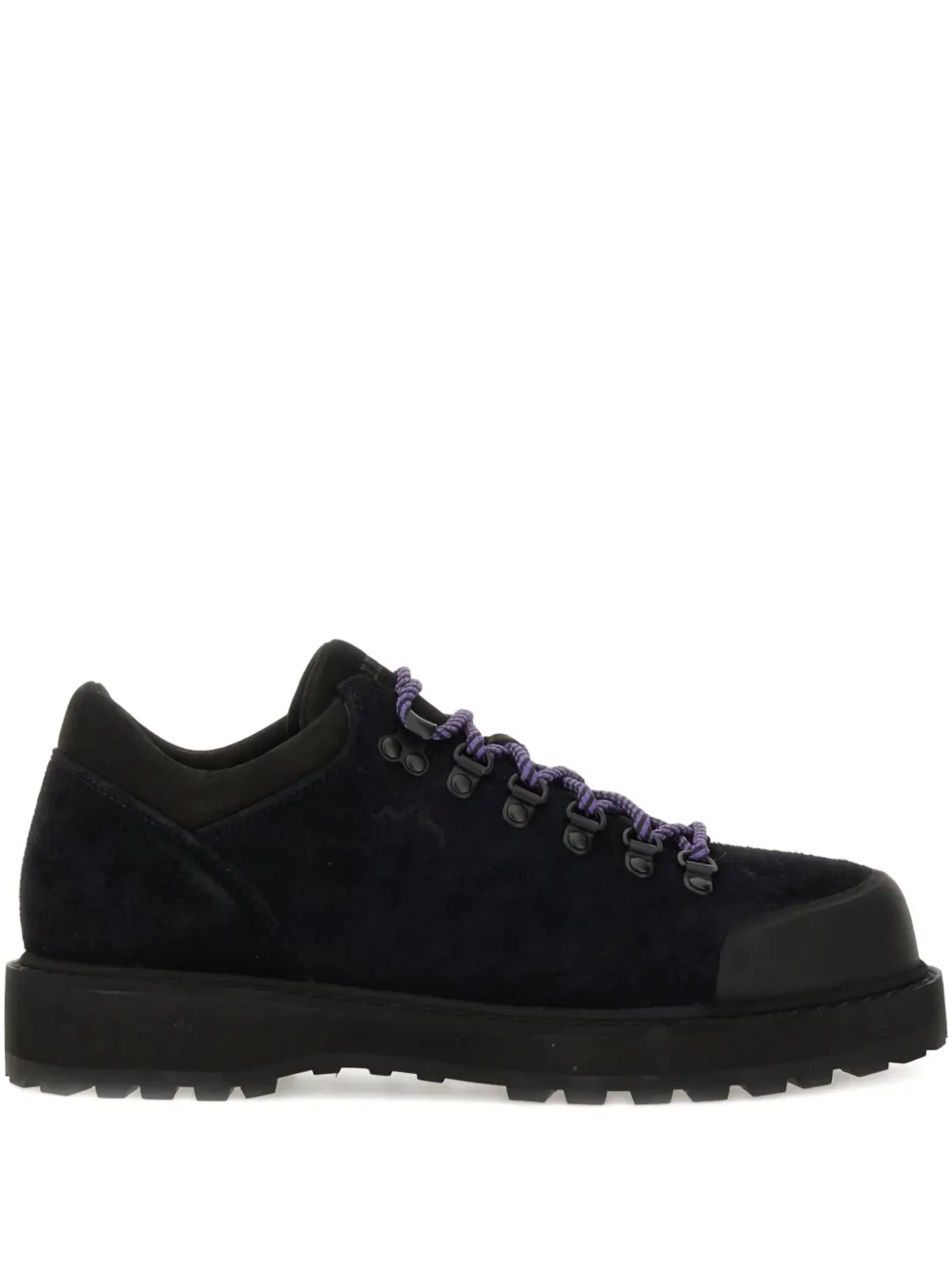 Diemme suede hiking sneakers Black