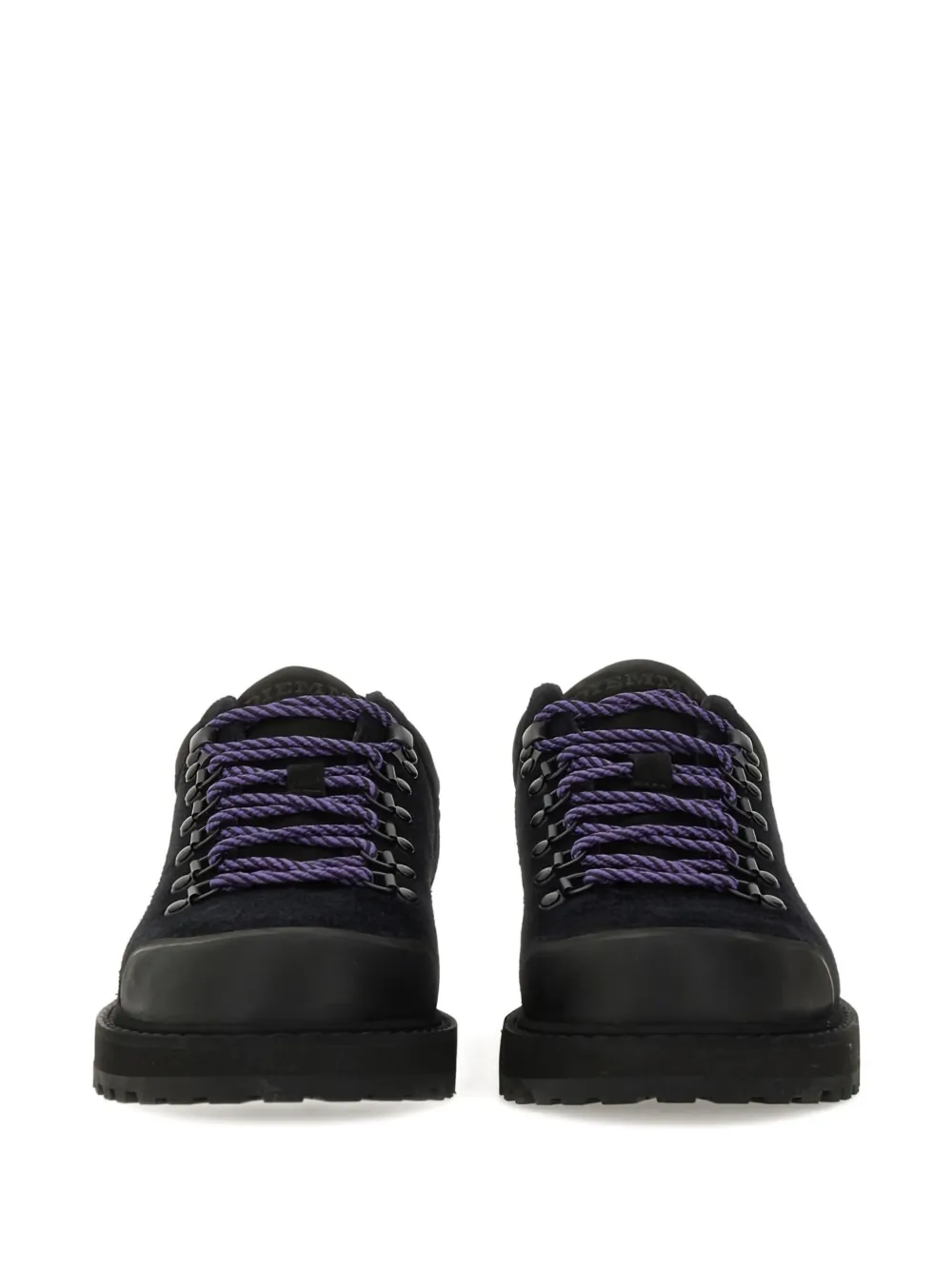Diemme suede hiking sneakers Black