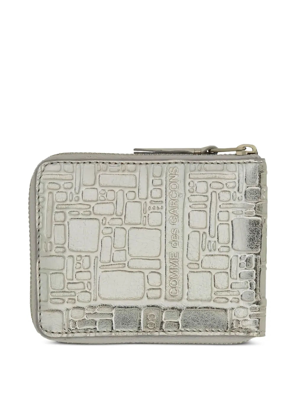 Comme Des Garçons Wallet embossed zip-around wallet | Men | Image 2