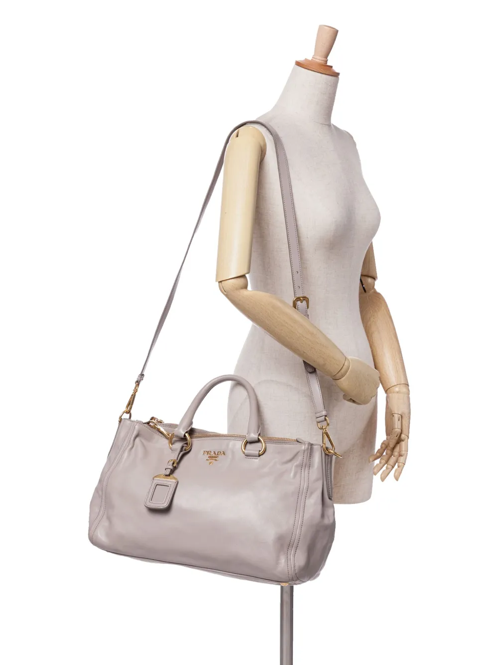 Prada Pre-Owned 2013-2024 Small Soft Calf Double Zip satchel | Bags | Image 2