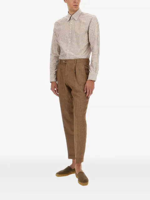 BOSS pleated trousers