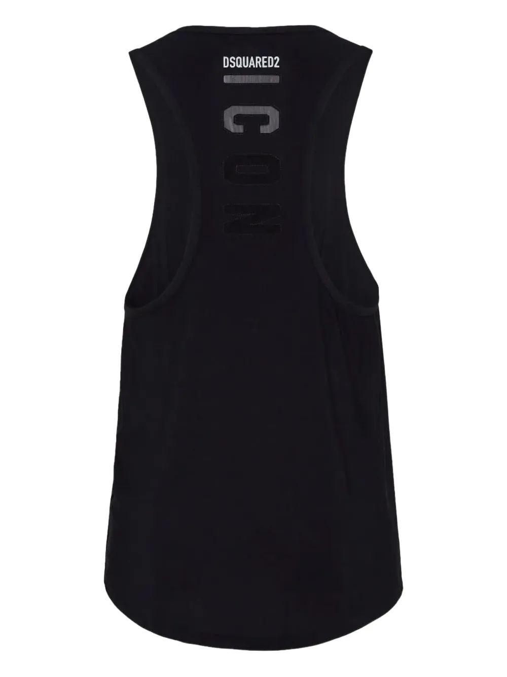 DSQUARED2 icon-print vest Zwart