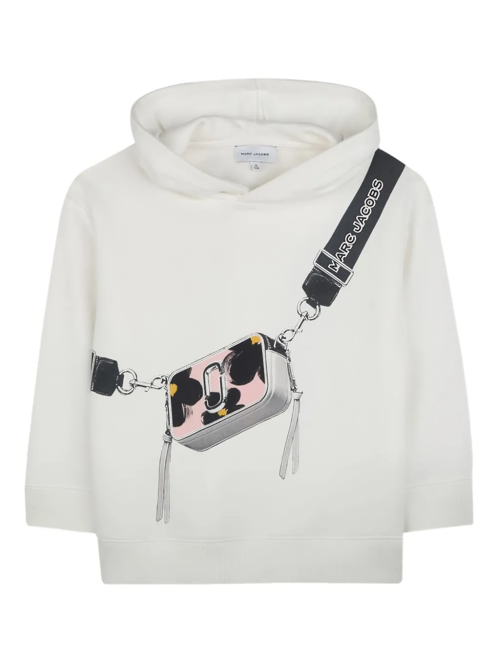 Marc Jacobs Kids sudadera con capucha y estampado gráfico | blanco | Image 1