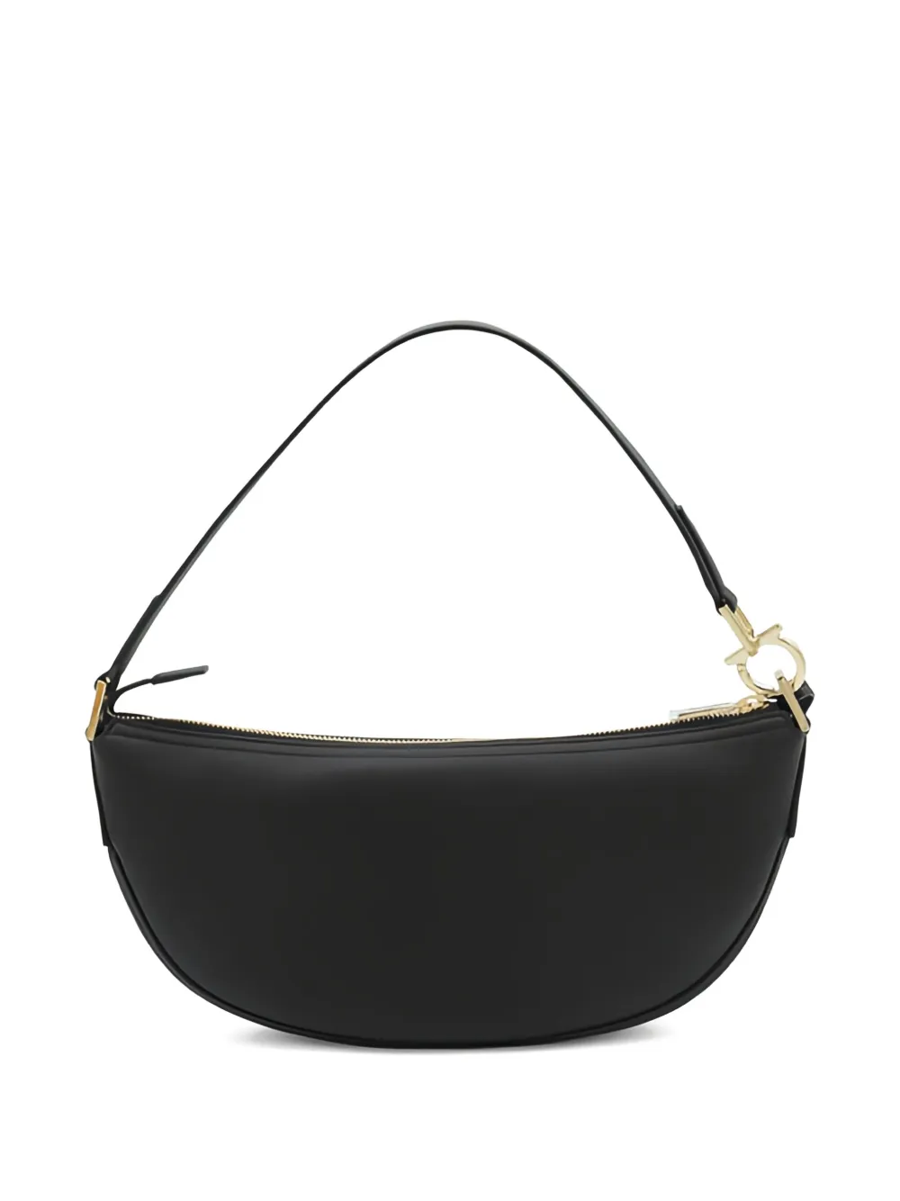 Ferragamo small oval-shaped leather shoulder bag | Image 2