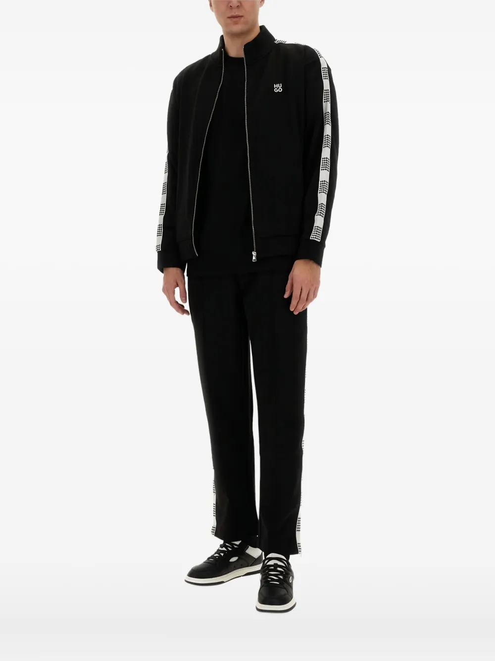 HUGO panelled zip-up jacket | Cardigans | Image 2