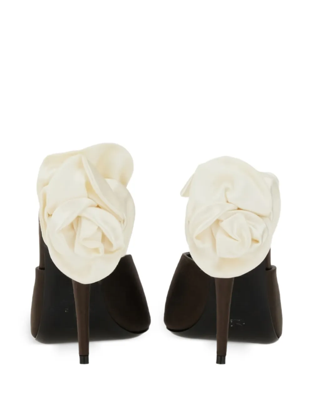 Magda Butrym pearl-embellished pointed-toe mules | Heeled Mules | Image 2