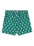MC2 Saint Barth watch-print swim shorts - Green