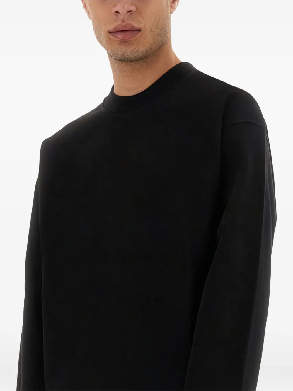 Represent Katoenen sweater Zwart