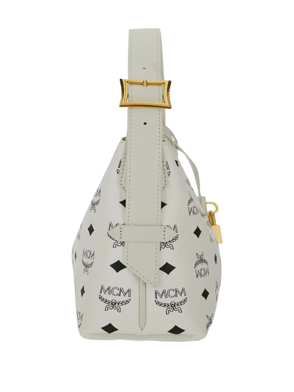 Mcm Logo-print Shoulder Bag