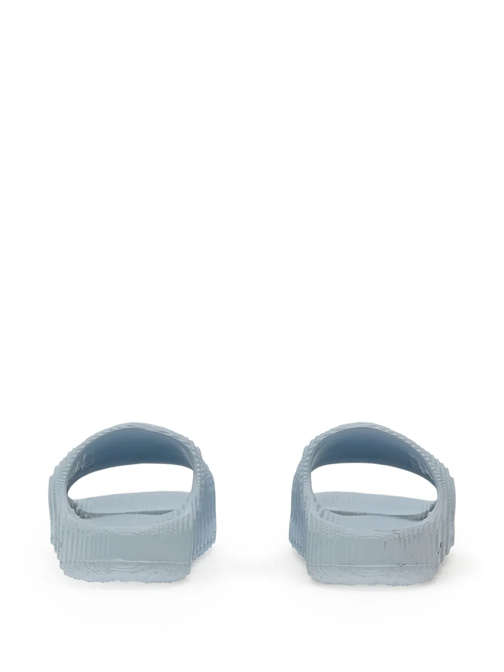 adidas Adilette slippers met textuur Blauw