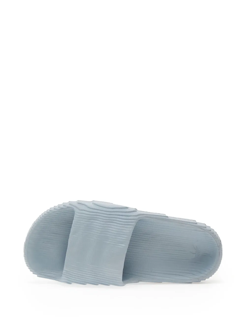 adidas Adilette slippers met textuur Blauw