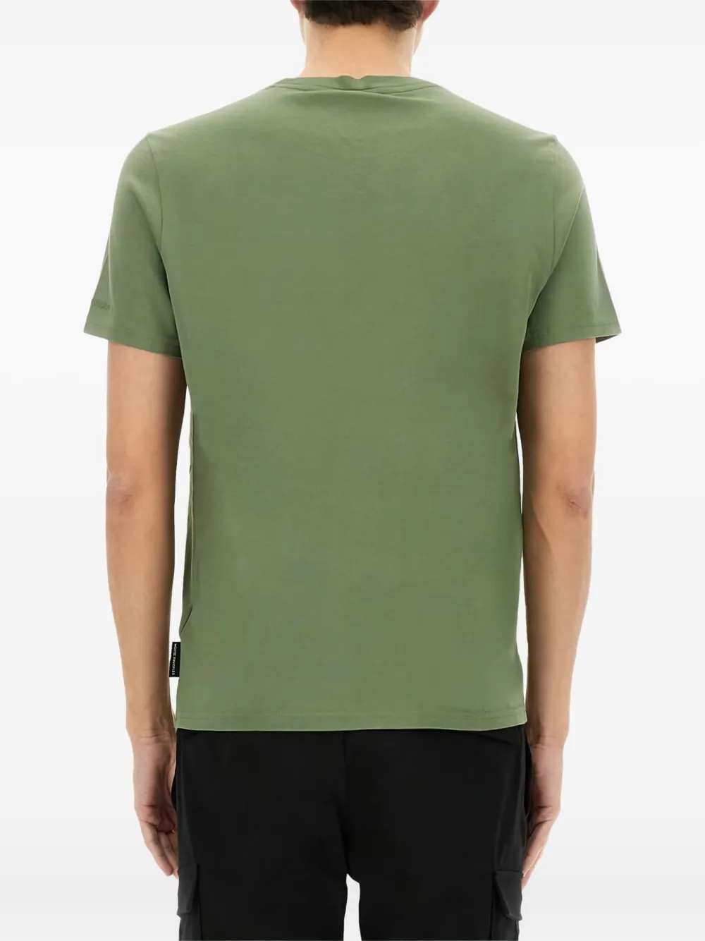 Moose Knuckles T-shirt met geborduurd logo Groen