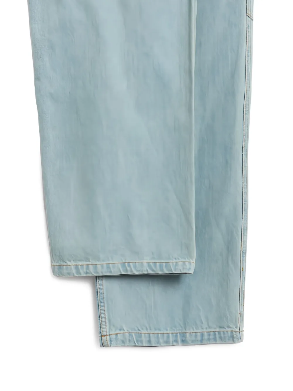 Pleasures Jeans met patchdetail Blauw