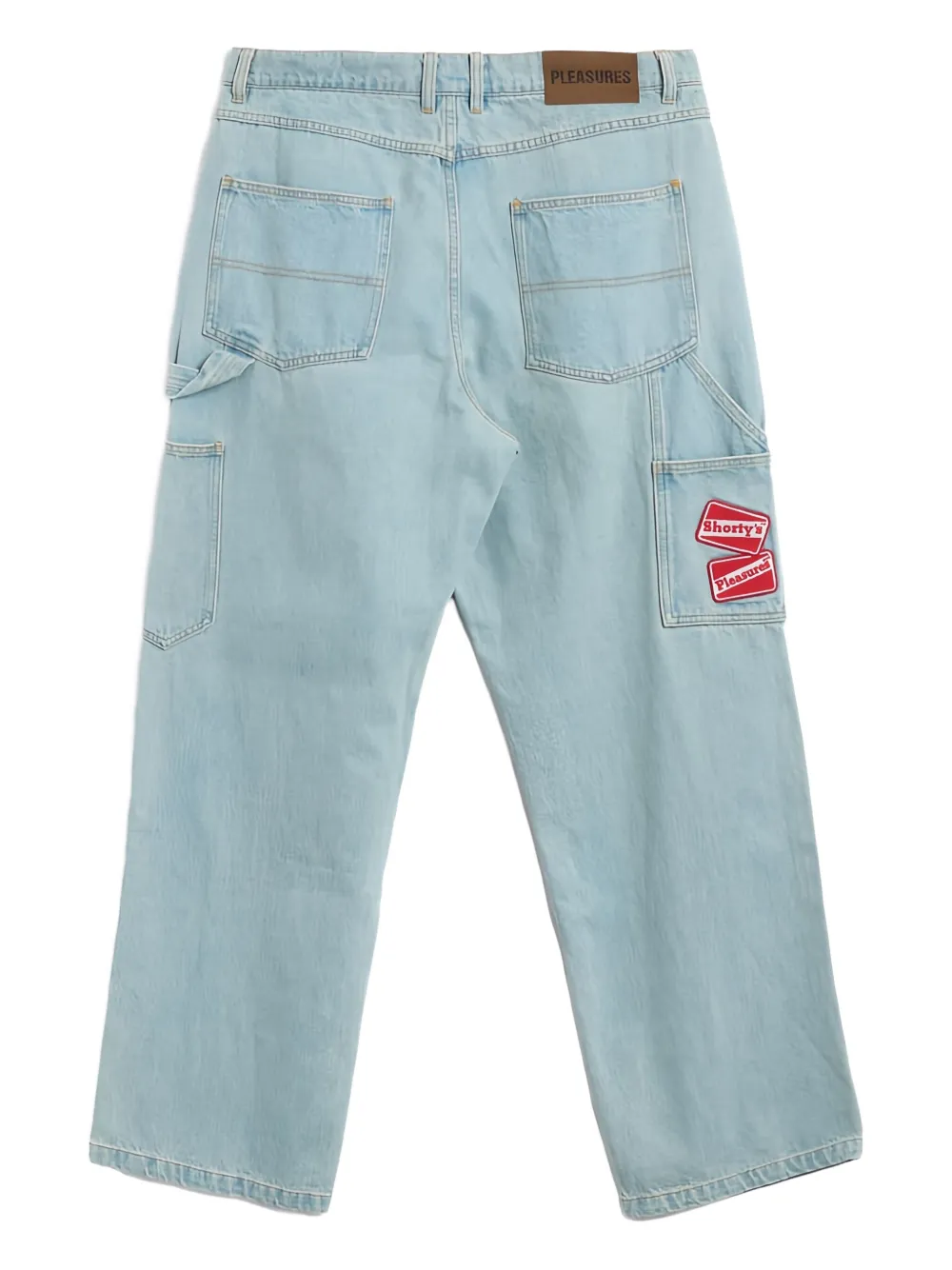 Pleasures patch-detailed jeans | Regular & Straight-Leg Jeans | Image 2