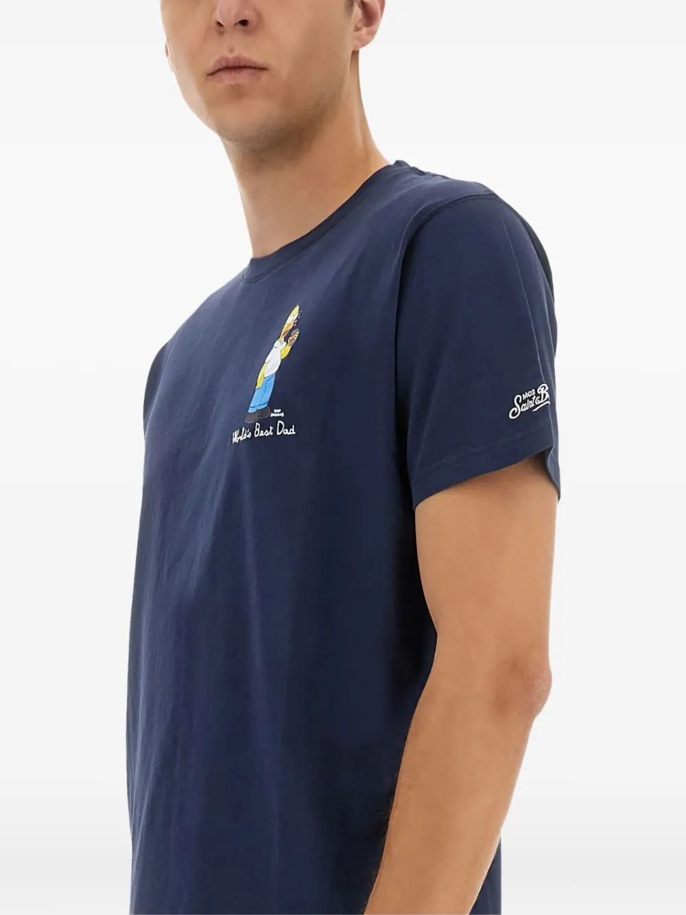 MC2 Saint Barth graphic t-shirt Blauw