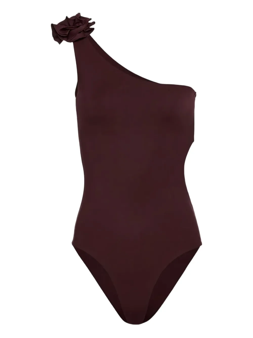 asymmetrical one-shoulder swimsuit