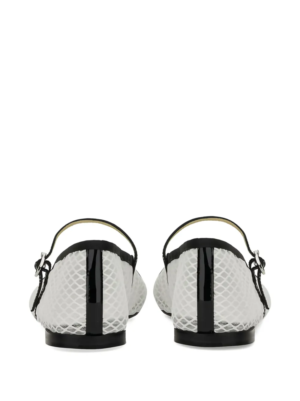Repetto patent-toecap ballet flats White