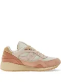 Saucony Shadow 6000 suede-panelled sneakers - Pink