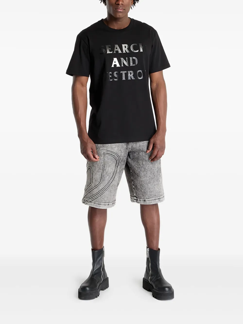 1017 ALYX 9SM T-shirt met grafische print Zwart
