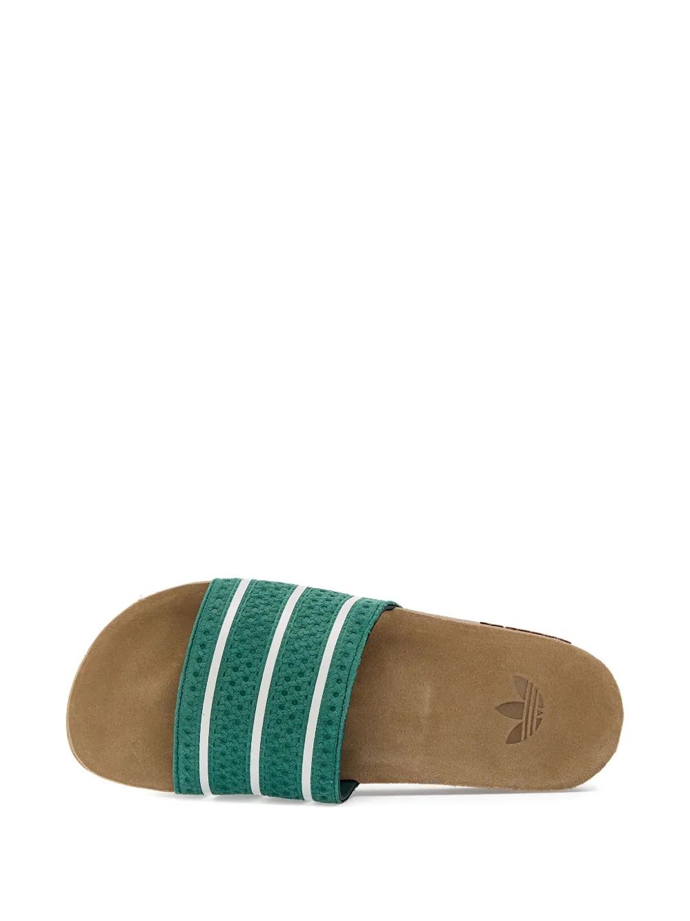 adidas Adilette cork slides Green