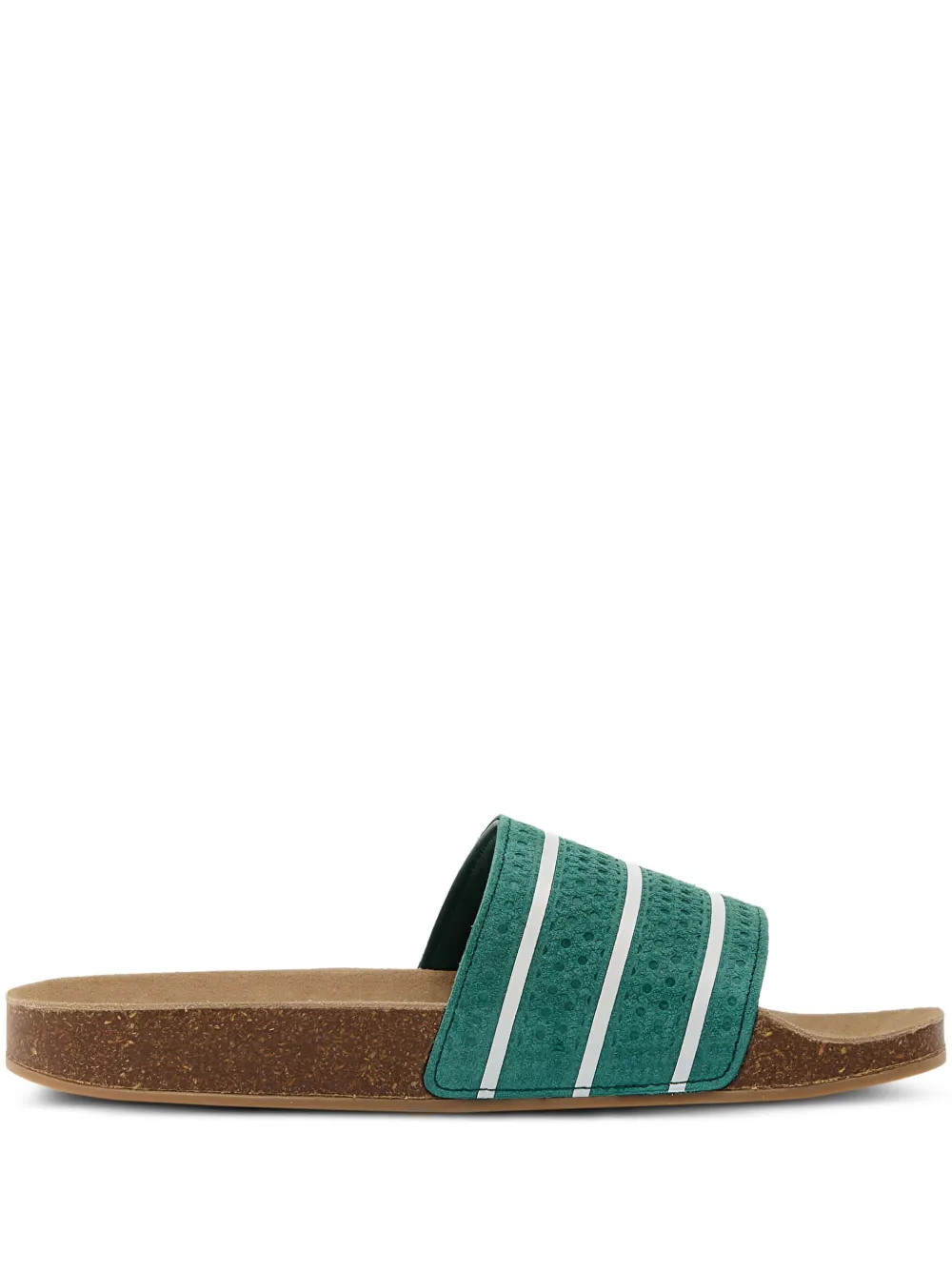 adidas Adilette cork slides Green