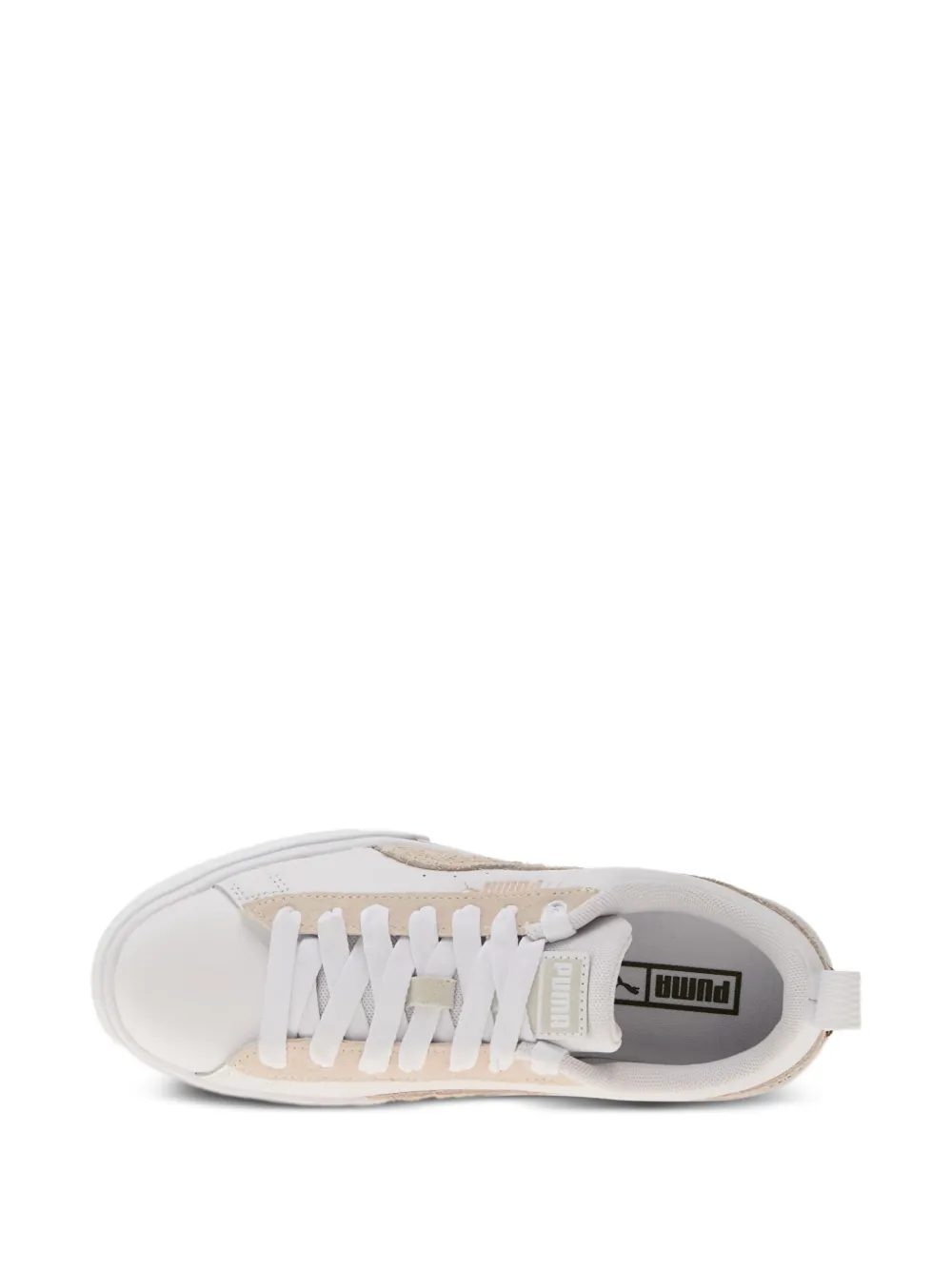 PUMA platform sneakers White