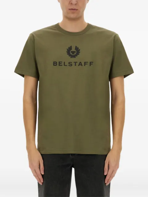 Belstaff logo-plaque cotton T-shirt